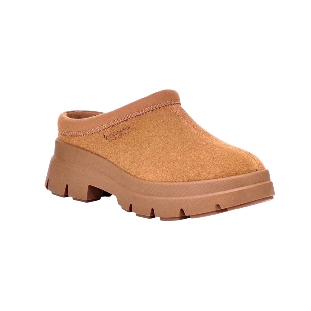 Koolaburra by UGG Women's Size 8 Neerie Clogs Chestnut Suede Clogs Mules Shoes